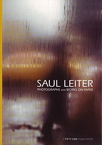 Omslaget til Photographs and Works on Paper af Saul Leiter