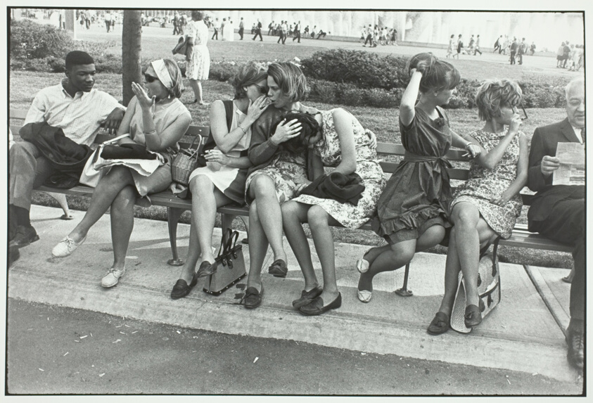 Verdensudstillingen i New York fotograferet af Garry Winogrand