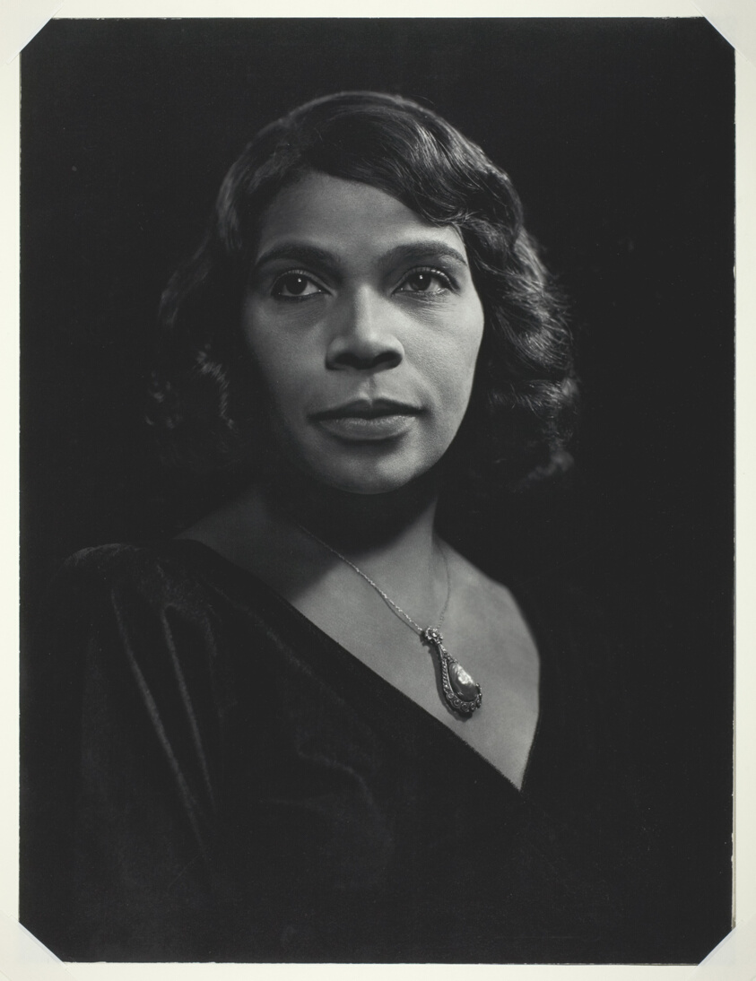 Marian Anderson fotograferet af Yousuf Karsh
